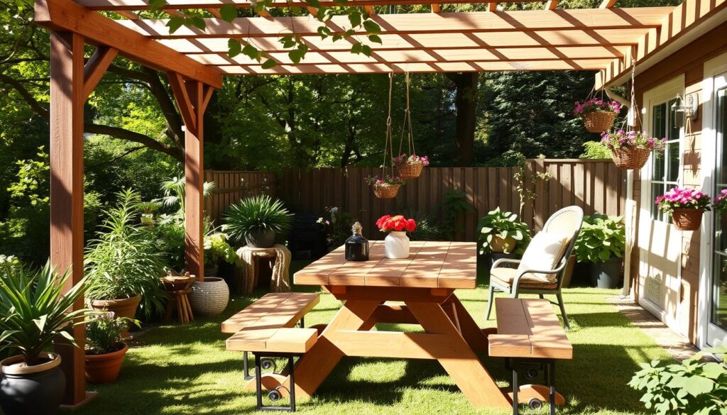 DIY outdoor furniture