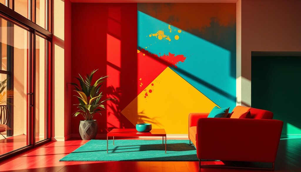 bold color schemes