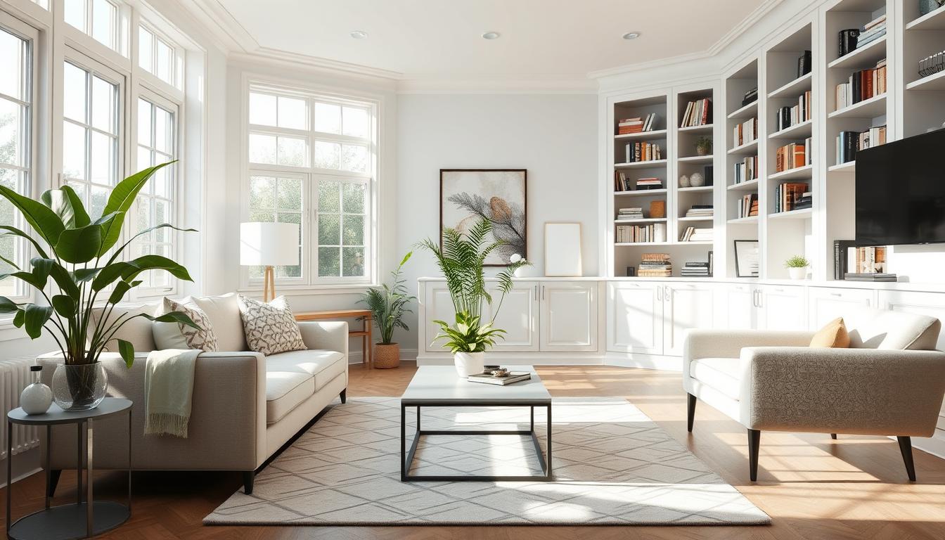 dingy home interior