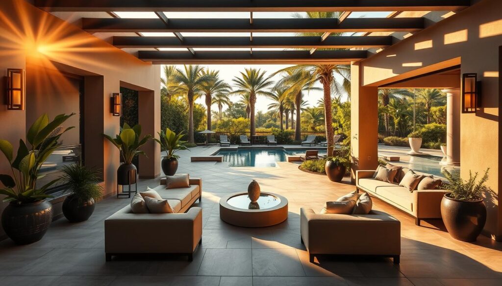 luxury patio design