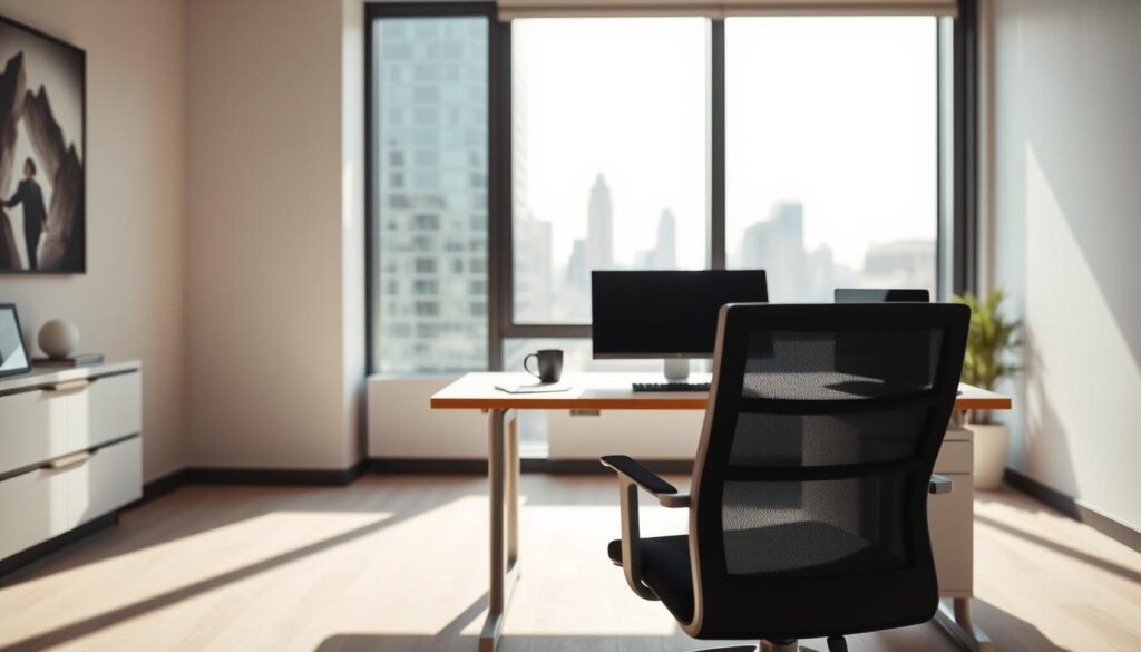 modern office background for online learning