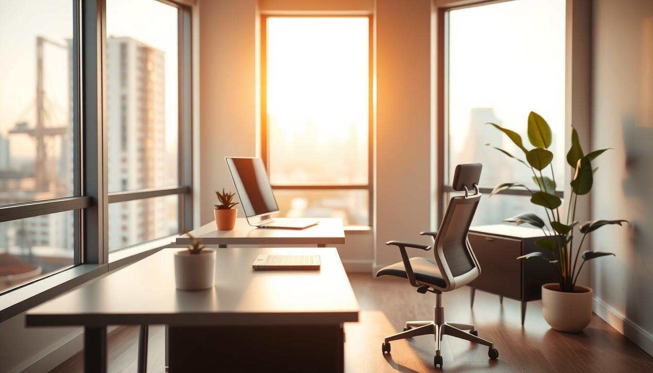 modern office background interior home images for zoom background free