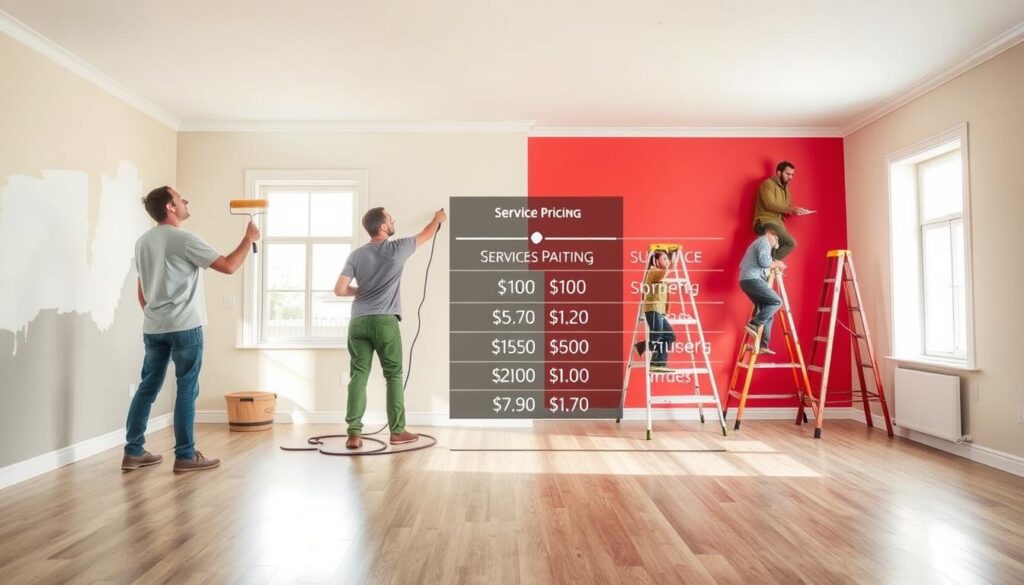 residential painting services pricing