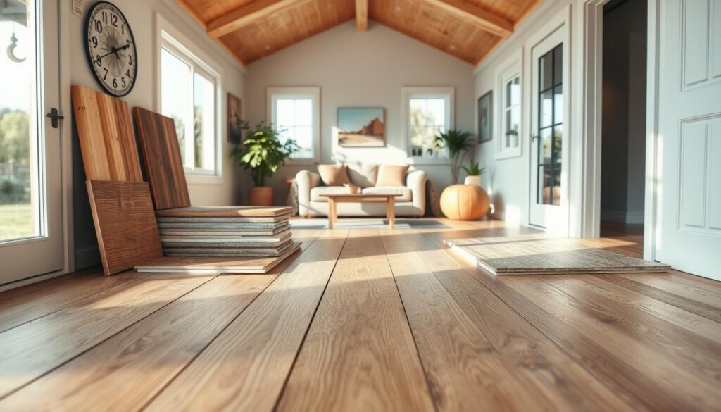 tiny home flooring options