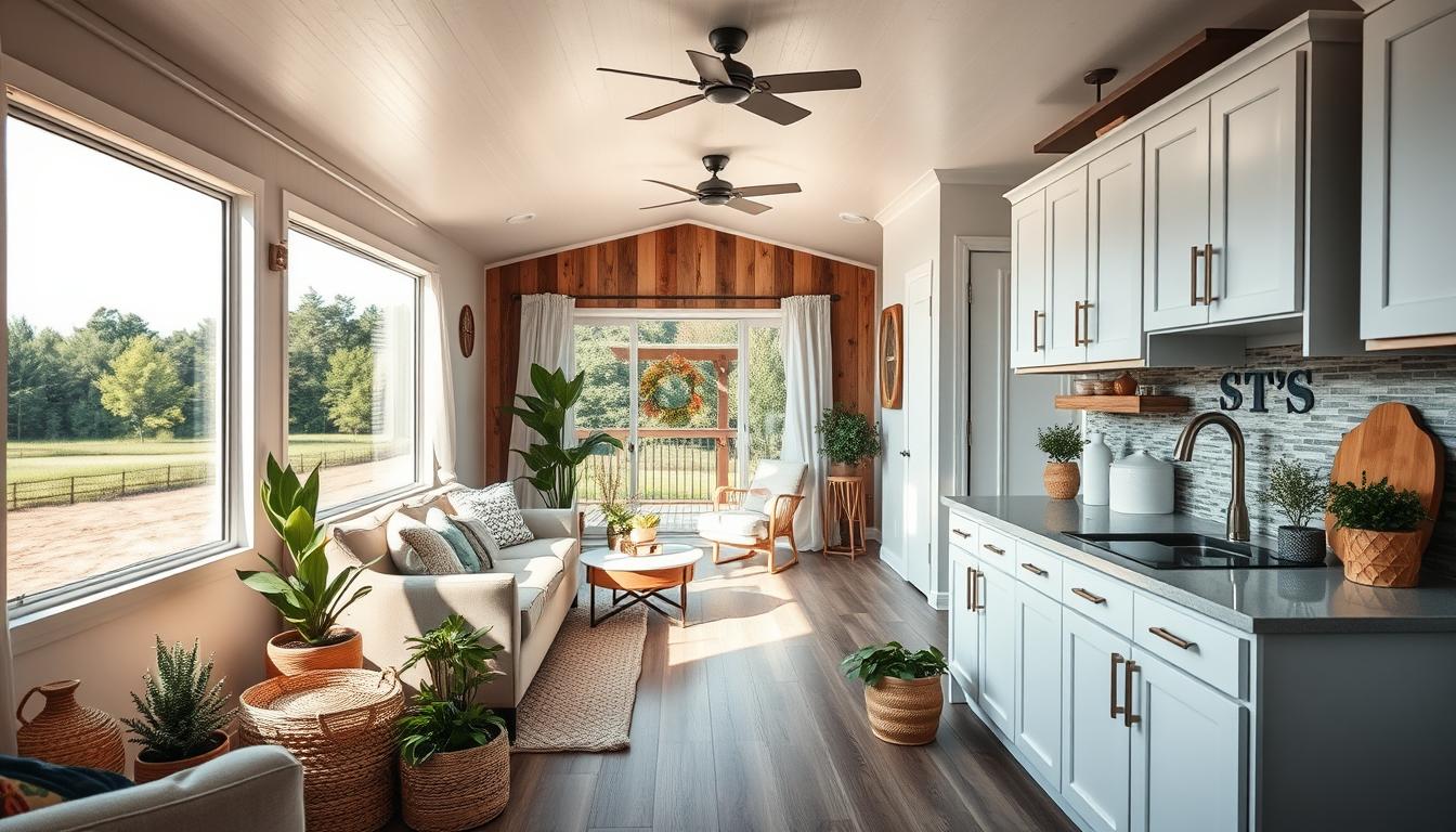 trailer home interior