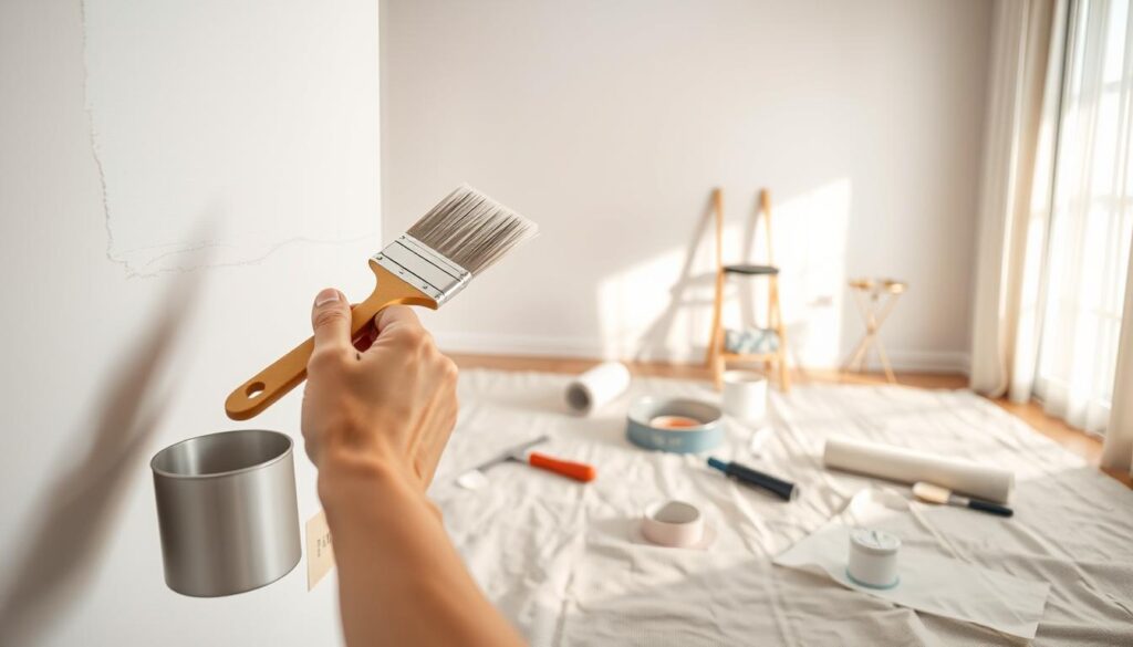 DIY painting techniques for a professional finish