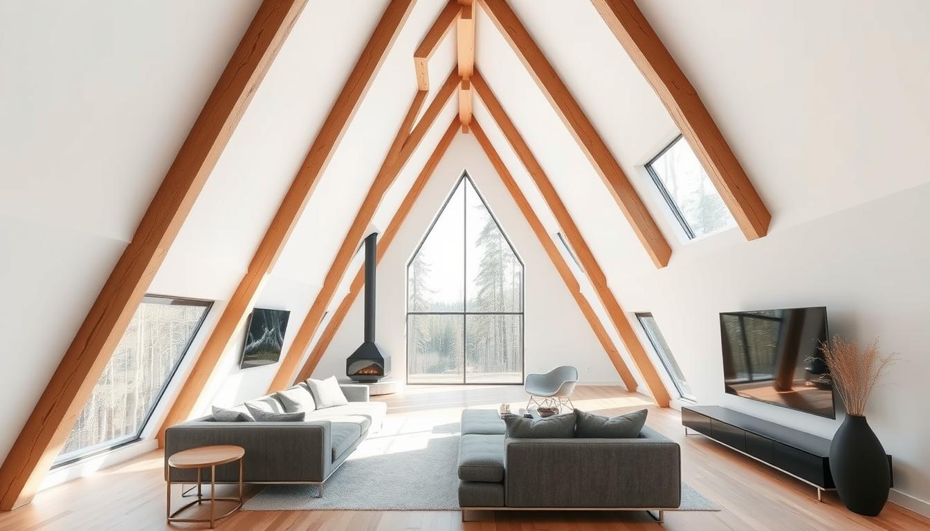 a frame home interior