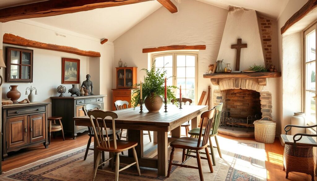 french country home interior