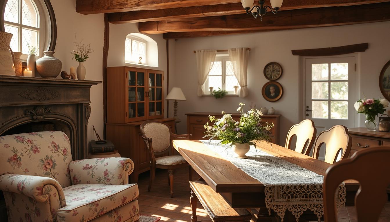 french country home interior
