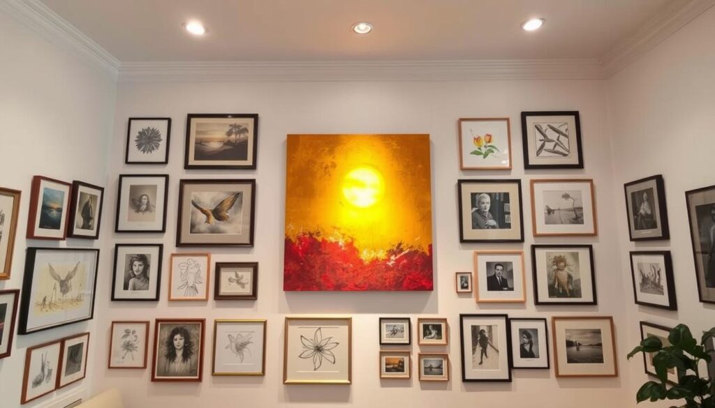 gallery walls