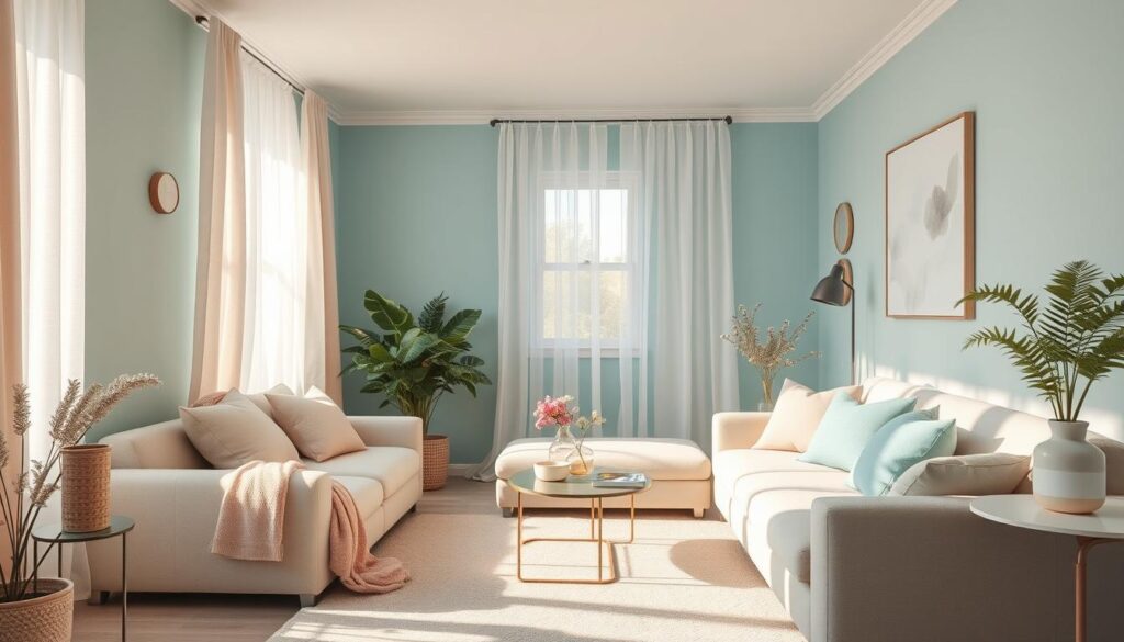 light colors for small spaces