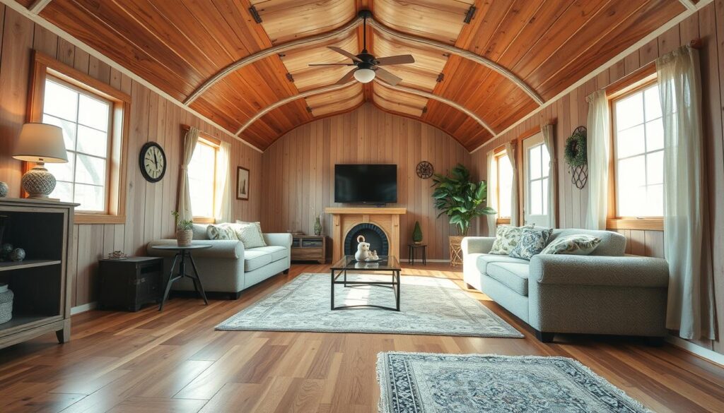 quonset home flooring options