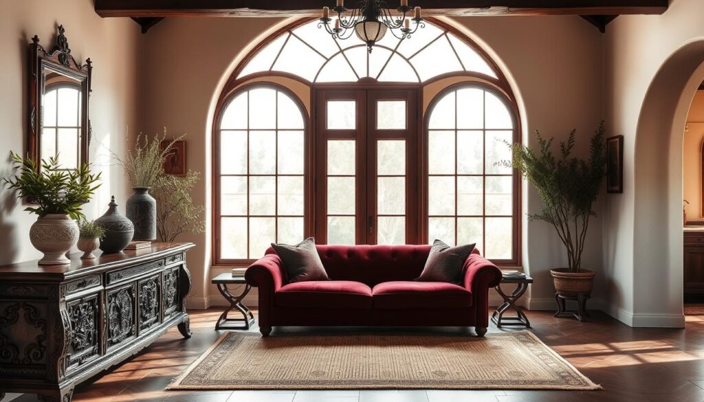 spanish villa interior