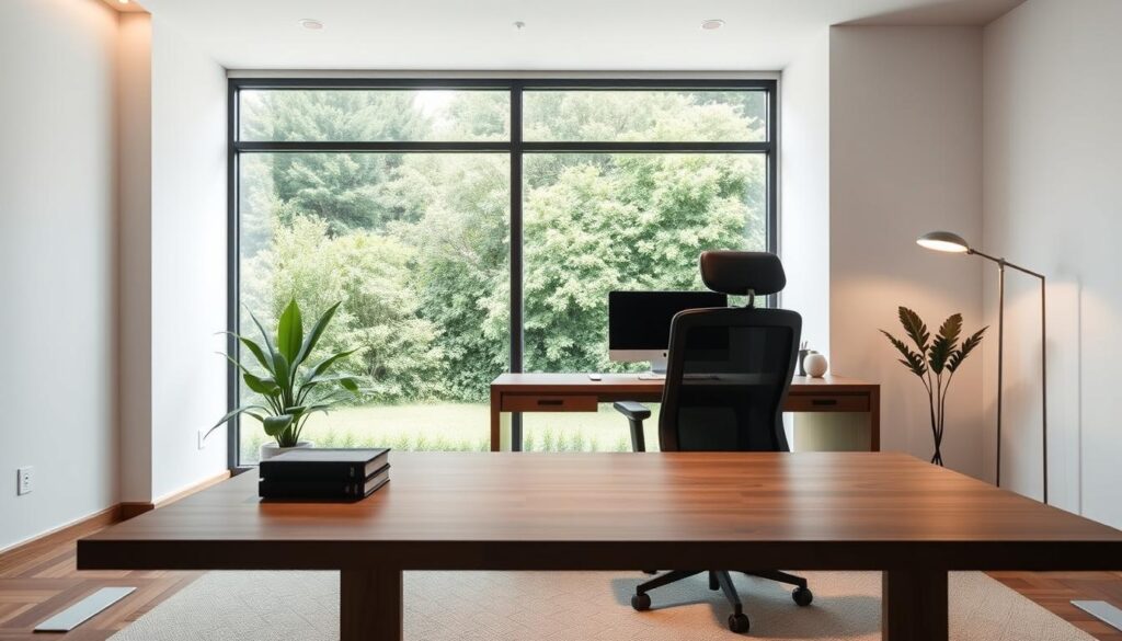 modern home office ergonomics