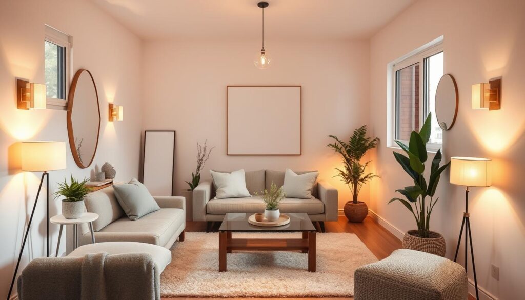 small space lighting tips